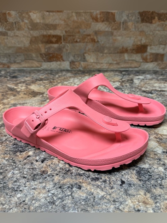 Birkenstock Shoes - Birkenstock Unisex Gizeh EVA Sandals Watermelon Women’s Size EU 39 / US 8